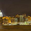 Madison - Wisconsin City panorama - no fireworks Photograph by Steven Ralser Madison - Wisconsin City panorama - no fireworks Photograph by Steven Ralser
