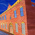 Main Street Panoramic Painting by Scott Kirby