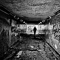 Man in Subway Photograph by Nigel R Bell Man in Subway Photograph by Nigel R Bell