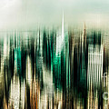 Manhattan Panorama Abstract Photograph by Hannes Cmarits