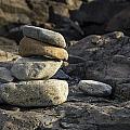 Marginal Way Cairn - York - Maine Photograph by Steven Ralser Marginal Way Cairn - York - Maine Photograph by Steven Ralser