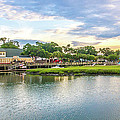 Marsh Walk Sunrise Photograph by Mike Covington