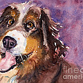 May the Mountain Dog Painting by Judith Levins May the Mountain Dog Painting by Judith Levins