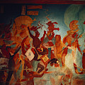 Maya Fresco At Bonampak Painting by George Holton Maya Fresco At Bonampak Painting by George Holton