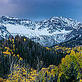 Mears Peak and Sneffels Range in Fall - Colorado Photograph by Gary Whitton