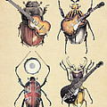 Meet the Beetles Digital Art by Eric Fan Meet the Beetles Digital Art by Eric Fan