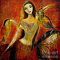 Mermaid Bride Painting by Shijun Munns Mermaid Bride Painting by Shijun Munns