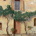 Mezza Bicicletta Rimasta Sul Muro Painting by Guido Borelli Mezza Bicicletta Rimasta Sul Muro Painting by Guido Borelli