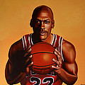 Michael Jordan 2 Painting by Paul Meijering Michael Jordan 2 Painting by Paul Meijering