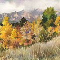 Misty Fall Day Painting by Anne Gifford Misty Fall Day Painting by Anne Gifford