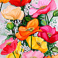 Mixed Poppies by Karin Dawn Kelshall- Best Mixed Poppies by Karin Dawn Kelshall- Best