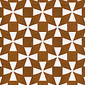 Mocha Twirl Painting by Linda Woods Mocha Twirl Painting by Linda Woods