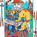 Modern King O' Clubs by Seth Weaver Modern King O' Clubs by Seth Weaver