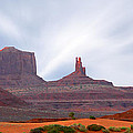Monument Valley at Sunset Panoramic Photograph by Mike McGlothlen