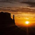 Monument Valley Sunrise by Erika Fawcett
