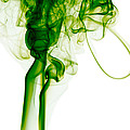 Abstract Vertical Toxic Green Mood Colored Smoke Wall Art 03 by A K Art Abstract Vertical Toxic Green Mood Colored Smoke Wall Art 03 by A K Art