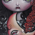 Moon Keeper Painting by Abril Andrade Moon Keeper Painting by Abril Andrade