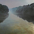 Moonlight on the Great Pee Dee Painting by Blue Sky Moonlight on the Great Pee Dee Painting by Blue Sky