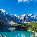 Moraine Lake At Banff National Park by Panoramic Images Moraine Lake At Banff National Park by Panoramic Images