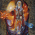 Mors Santi Painting by Ricardo Chavez-Mendez Mors Santi Painting by Ricardo Chavez-Mendez