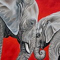 Mothers Love Painting by Ilse Kleyn Mothers Love Painting by Ilse Kleyn