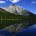 Mount Moran and String Lake Photograph by Raymond Salani III Mount Moran and String Lake Photograph by Raymond Salani III