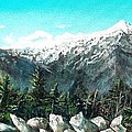 Mount Washington Painting by Shana Rowe Jackson