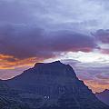 Sunrise over Going to the Sun Mountain Photograph by Alex Blondeau