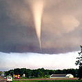 Mulvane Tornado with Storm Chasers Photograph by Jason Politte Mulvane Tornado with Storm Chasers Photograph by Jason Politte