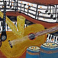 Music and Chopin Painting by Linda Feinberg