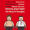 My Fight Club Lego Dialogue Poster by Chungkong Art My Fight Club Lego Dialogue Poster by Chungkong Art