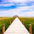 Lonely Pier I Photograph by Raul Rodriguez Lonely Pier I Photograph by Raul Rodriguez