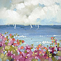 Nantucket Sea Roses Painting by Joyce Hicks Nantucket Sea Roses Painting by Joyce Hicks