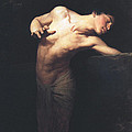 Narcissus Painting by Gyula Benczur Narcissus Painting by Gyula Benczur