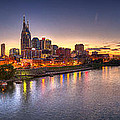 Nashville Skyline Panorama by Brett Engle Nashville Skyline Panorama by Brett Engle