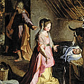 Nativity Painting by Federico Barocci Nativity Painting by Federico Barocci