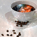 Nectar From Heaven - Coffee Art By Sharon Cummings by Sharon Cummings Nectar From Heaven - Coffee Art By Sharon Cummings by Sharon Cummings