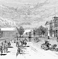 Nevada Carson City Painting by Granger