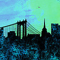 New York City Skyline Painting by Naxart Studio