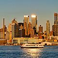 New York Skyline Sunset Photograph by Mitchell R Grosky New York Skyline Sunset Photograph by Mitchell R Grosky