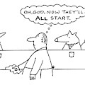 New Yorker March 17th, 1997 Drawing by Charles Barsotti