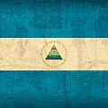 Nicaragua Flag Vintage Distressed Finish Mixed Media by Design Turnpike Nicaragua Flag Vintage Distressed Finish Mixed Media by Design Turnpike