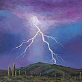 Night Strike Painting by Johnathan Harris Night Strike Painting by Johnathan Harris