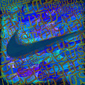 Nike Just Did It Blue Painting by Tony Rubino Nike Just Did It Blue Painting by Tony Rubino
