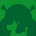 No280 My Shrek Minimal Movie Poster by Chungkong Art No280 My Shrek Minimal Movie Poster by Chungkong Art