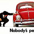 Nobodys Perfect - Volkswagen Beetle Ad Digital Art by Georgia Fowler Nobodys Perfect - Volkswagen Beetle Ad Digital Art by Georgia Fowler