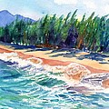 North Shore Beach 2 Painting by Marionette Taboniar North Shore Beach 2 Painting by Marionette Taboniar