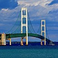 October Sky Mackinac Bridge Photograph by Keith Stokes October Sky Mackinac Bridge Photograph by Keith Stokes