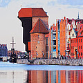 Old Port Crane In Gdansk by Karol Kozlowski Old Port Crane In Gdansk by Karol Kozlowski