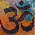 Om Painting by Michael Creese Om Painting by Michael Creese